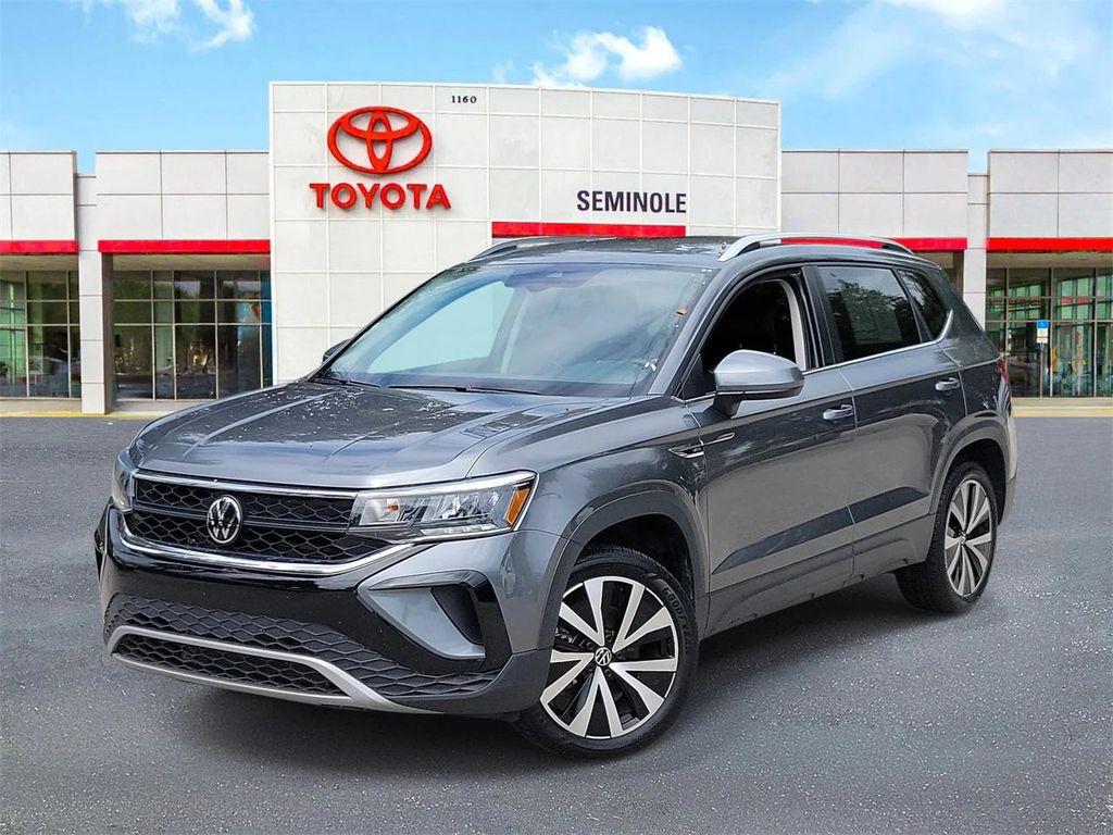 used 2024 Volkswagen Taos car, priced at $19,795