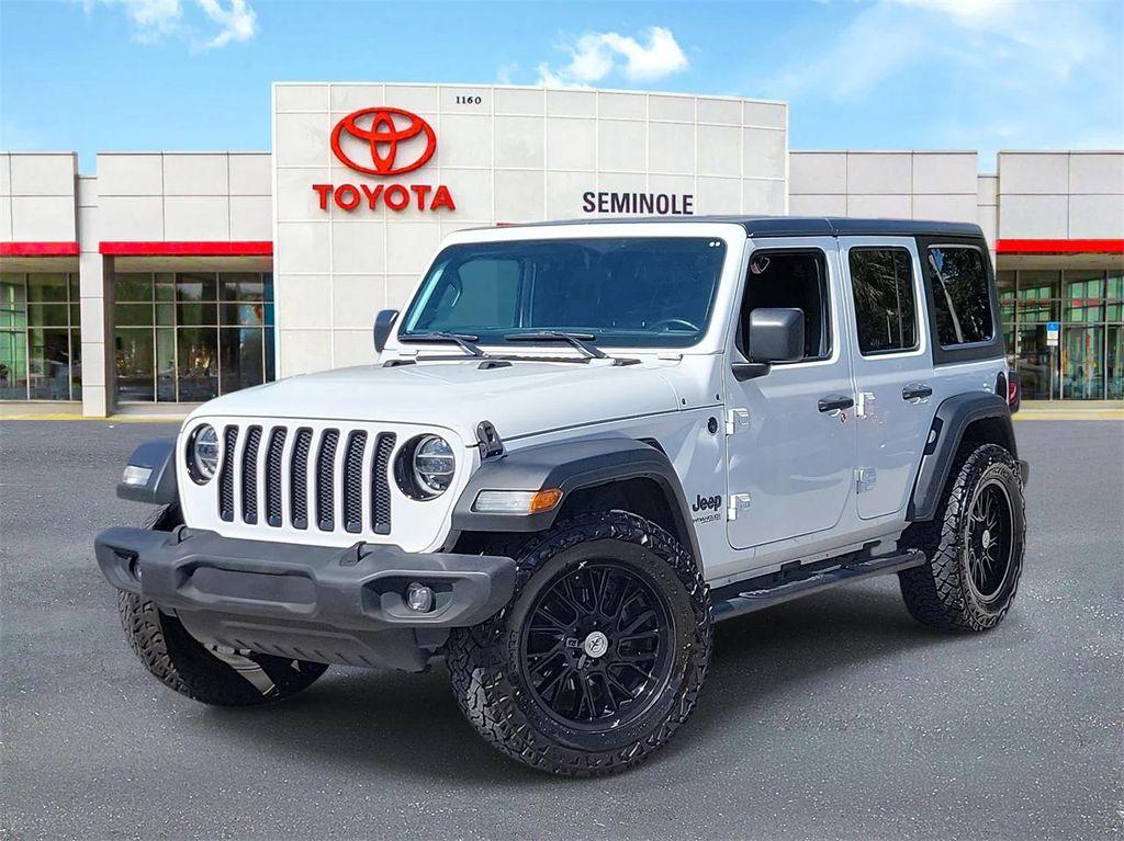 used 2020 Jeep Wrangler Unlimited car, priced at $24,595