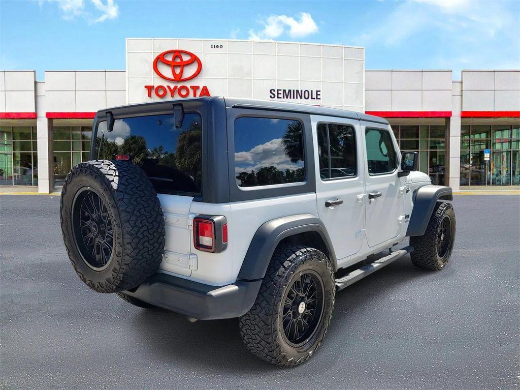 used 2020 Jeep Wrangler Unlimited car, priced at $24,595