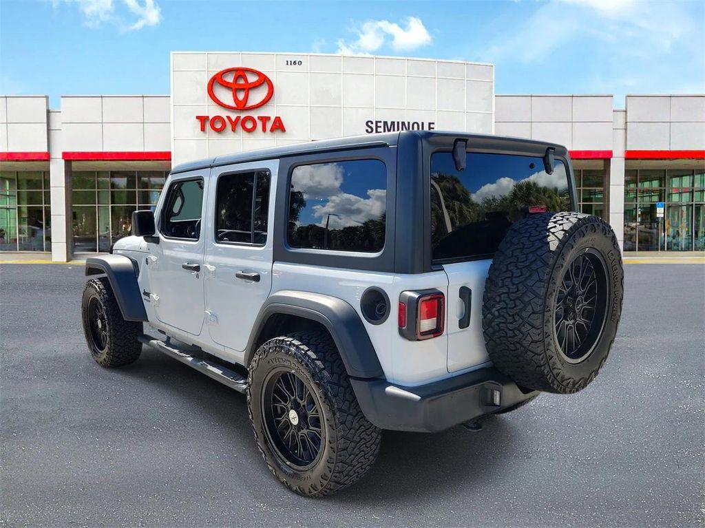 used 2020 Jeep Wrangler Unlimited car, priced at $24,595