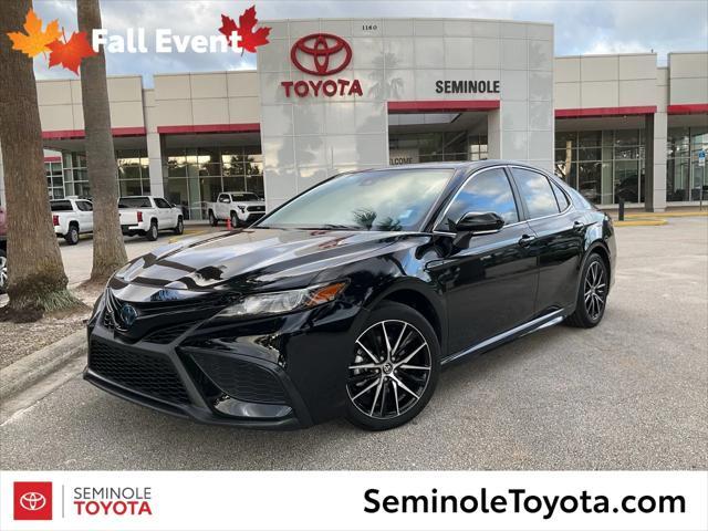 used 2024 Toyota Camry Hybrid car, priced at $28,595