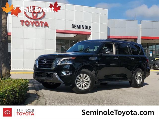 used 2022 Nissan Armada car, priced at $26,999