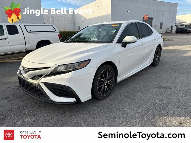 used 2021 Toyota Camry car, priced at $19,895