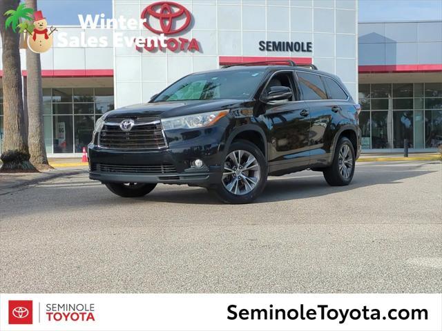 used 2015 Toyota Highlander car, priced at $17,795