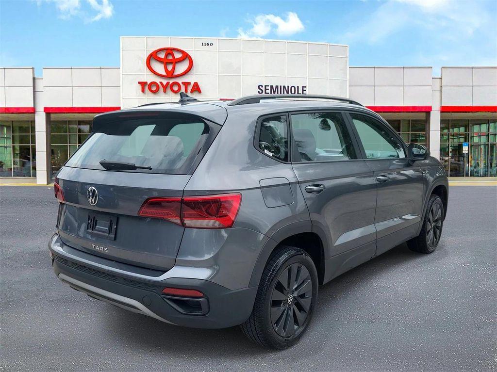 used 2024 Volkswagen Taos car, priced at $17,095