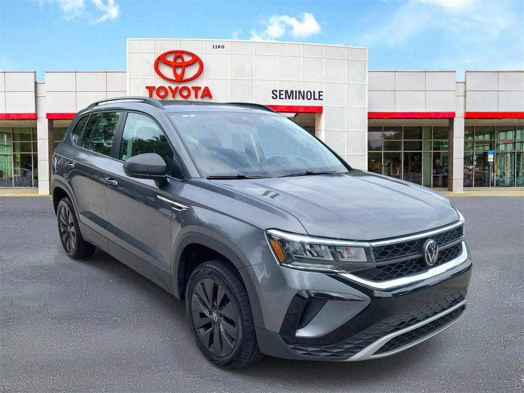 used 2024 Volkswagen Taos car, priced at $17,095