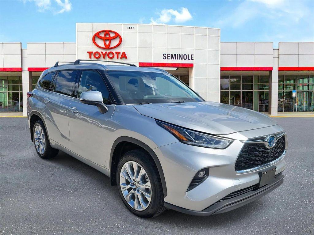 used 2023 Toyota Highlander Hybrid car, priced at $42,195