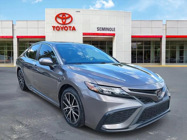 used 2021 Toyota Camry car, priced at $21,195