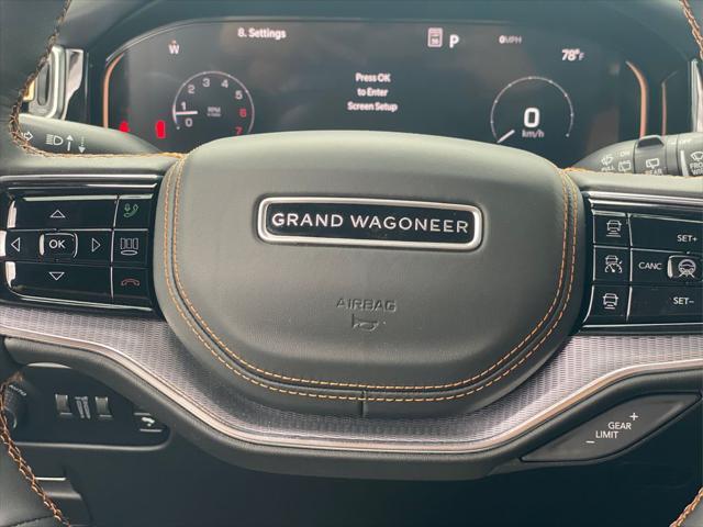 new 2023 Jeep Grand Wagoneer car, priced at $99,000