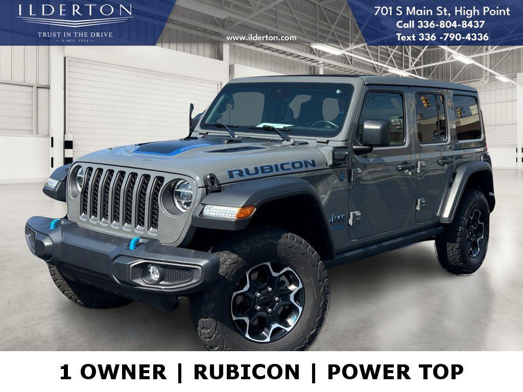 used 2022 Jeep Wrangler Unlimited 4xe car, priced at $36,495