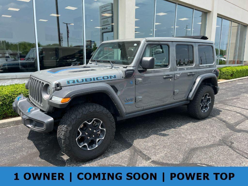 used 2022 Jeep Wrangler Unlimited 4xe car, priced at $37,995