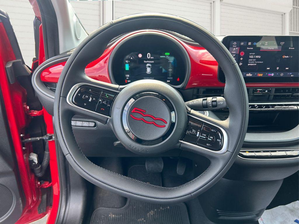 new 2024 FIAT 500e car, priced at $23,499