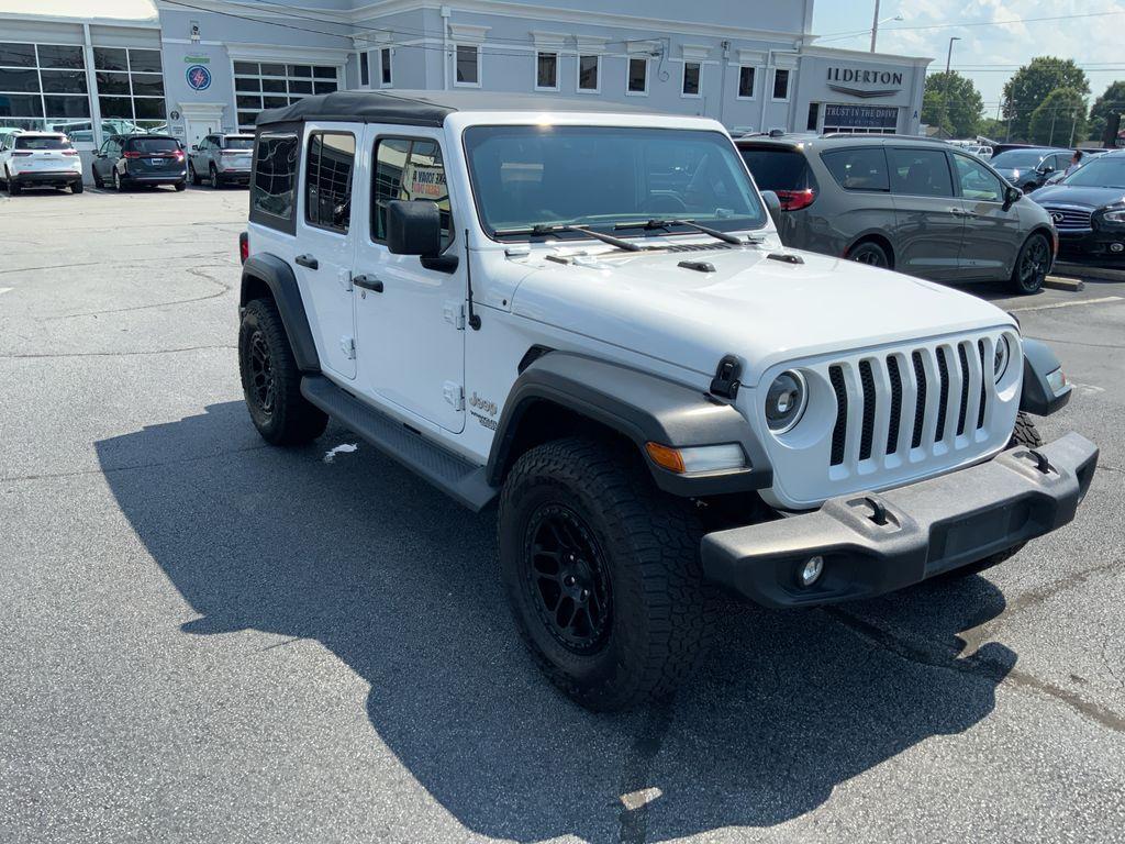 used 2018 Jeep Wrangler Unlimited car, priced at $21,045