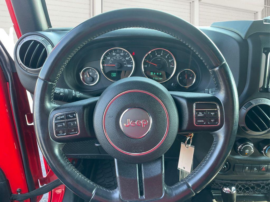 used 2016 Jeep Wrangler Unlimited car, priced at $18,295