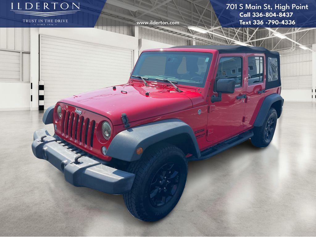 used 2016 Jeep Wrangler Unlimited car, priced at $18,295