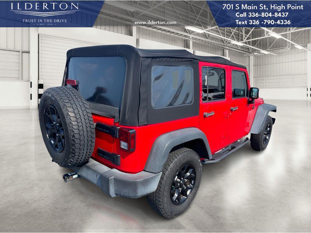 used 2016 Jeep Wrangler Unlimited car, priced at $18,295