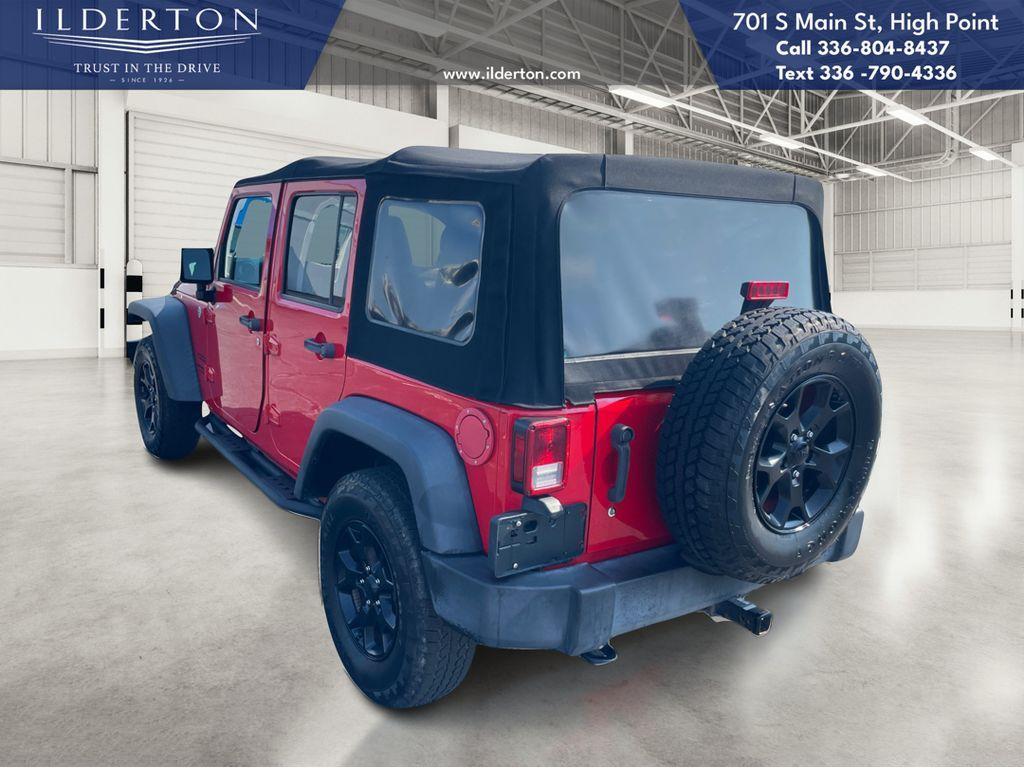 used 2016 Jeep Wrangler Unlimited car, priced at $18,295