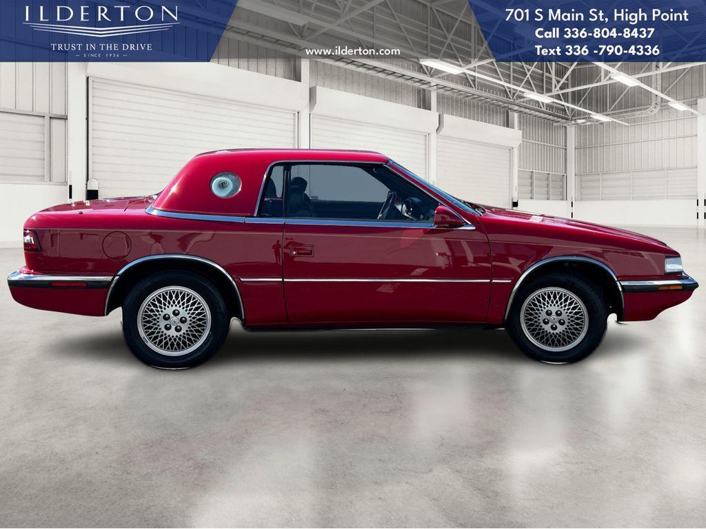 used 1990 Chrysler TC by Maserati car, priced at $12,000