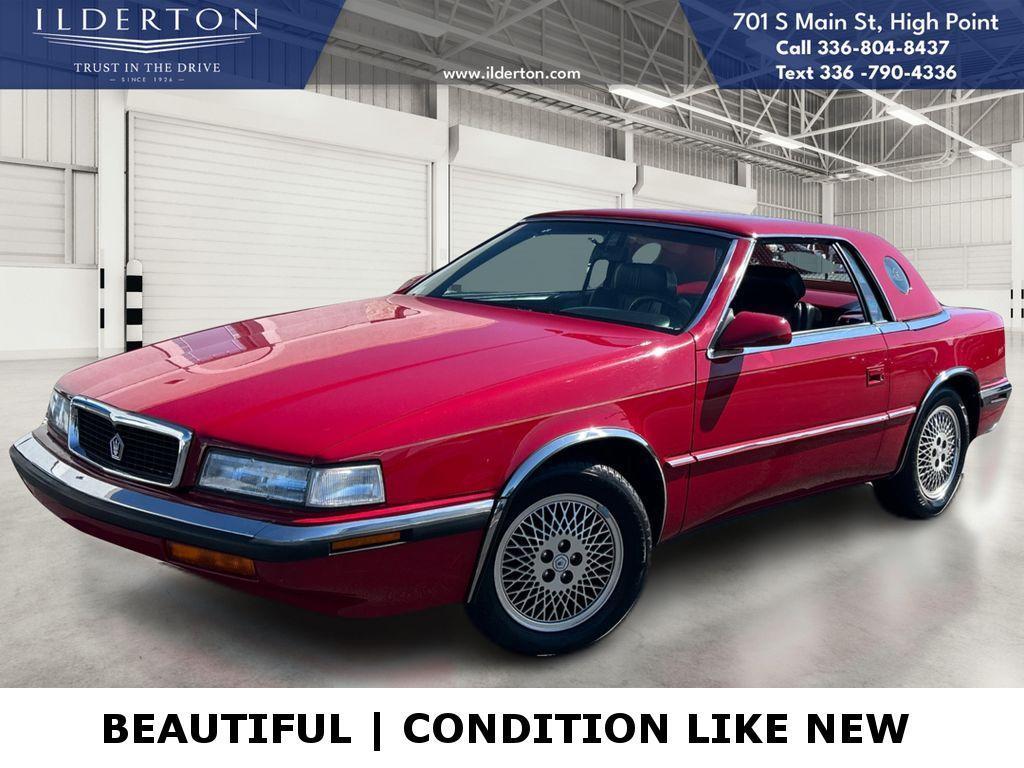 used 1990 Chrysler TC by Maserati car, priced at $12,000