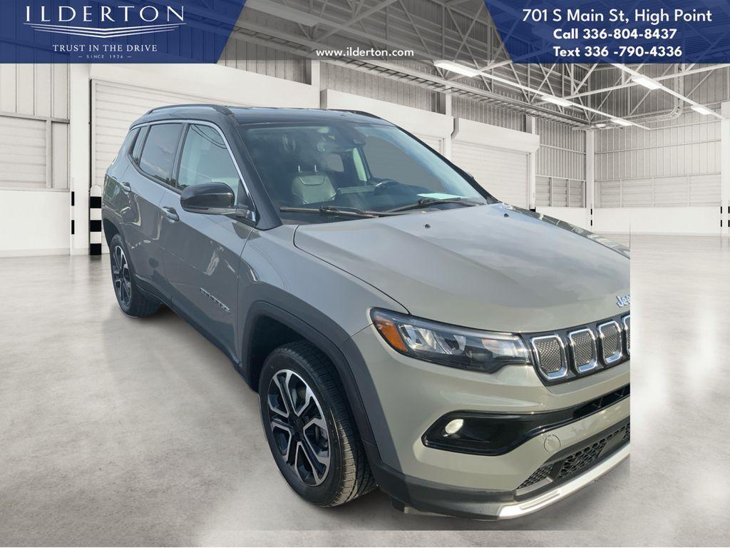 used 2022 Jeep Compass car, priced at $23,495
