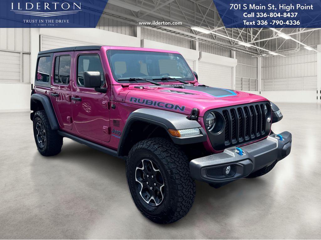 used 2022 Jeep Wrangler Unlimited 4xe car, priced at $37,795