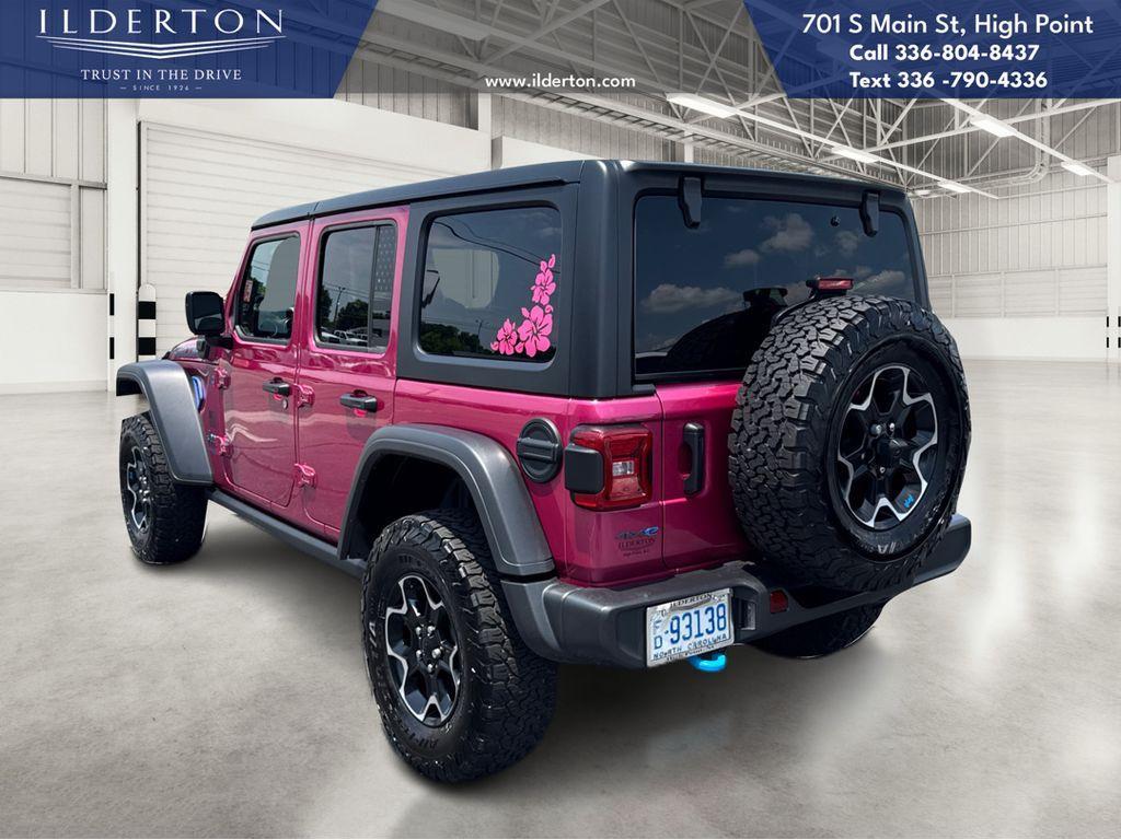 used 2022 Jeep Wrangler Unlimited 4xe car, priced at $37,795