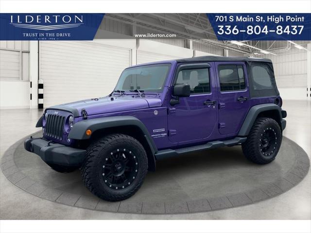 used 2018 Jeep Wrangler JK Unlimited car, priced at $26,935