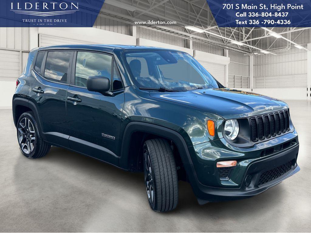 used 2021 Jeep Renegade car, priced at $15,745