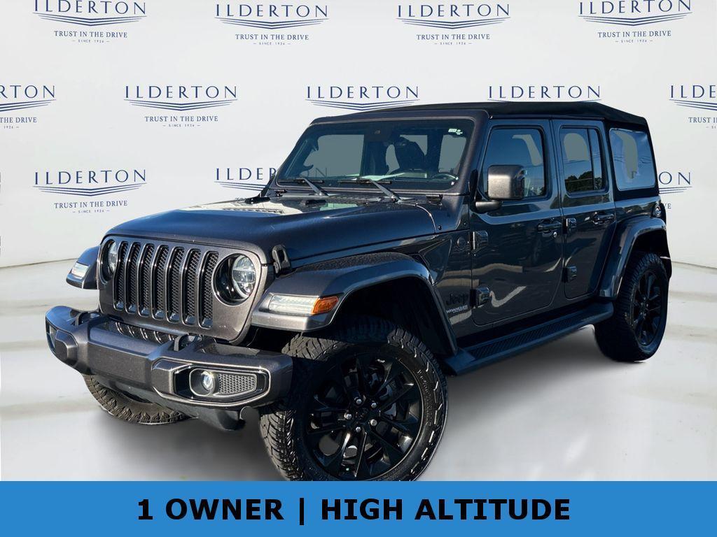 used 2021 Jeep Wrangler Unlimited car, priced at $26,931