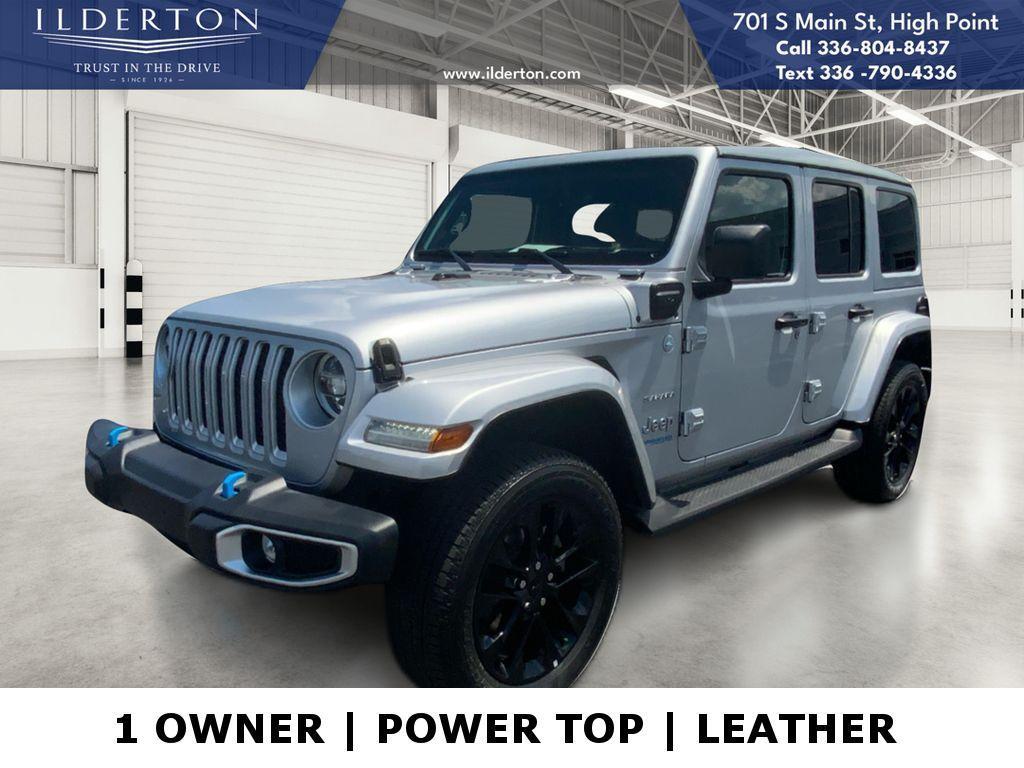 used 2022 Jeep Wrangler Unlimited 4xe car, priced at $34,495