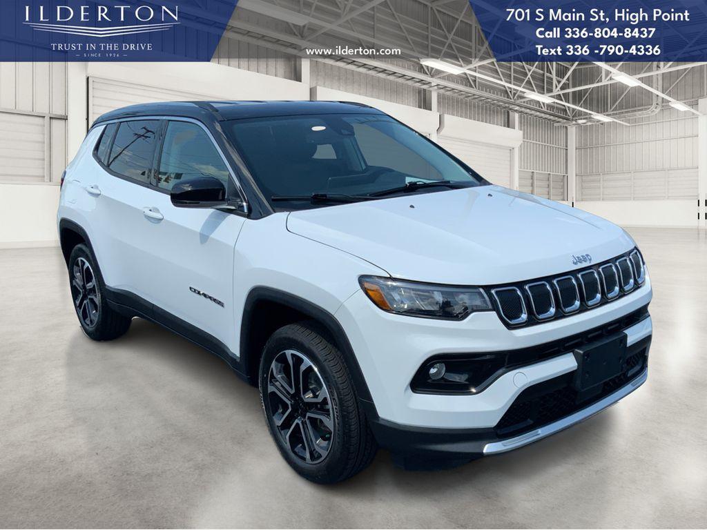used 2022 Jeep Compass car, priced at $22,995