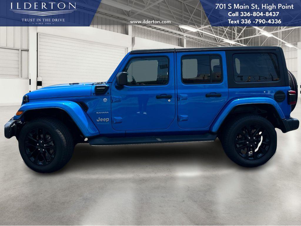 used 2021 Jeep Wrangler Unlimited 4xe car, priced at $30,045