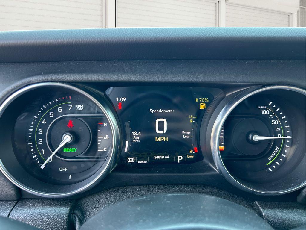 used 2021 Jeep Wrangler Unlimited 4xe car, priced at $30,045