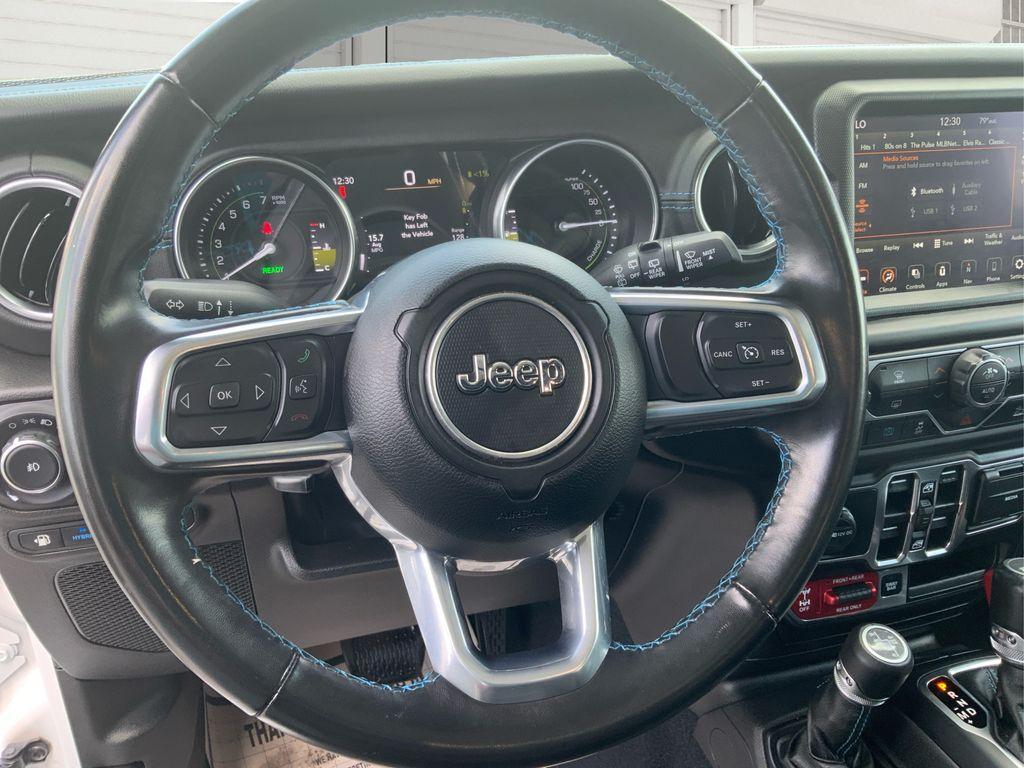 used 2022 Jeep Wrangler Unlimited 4xe car, priced at $33,495