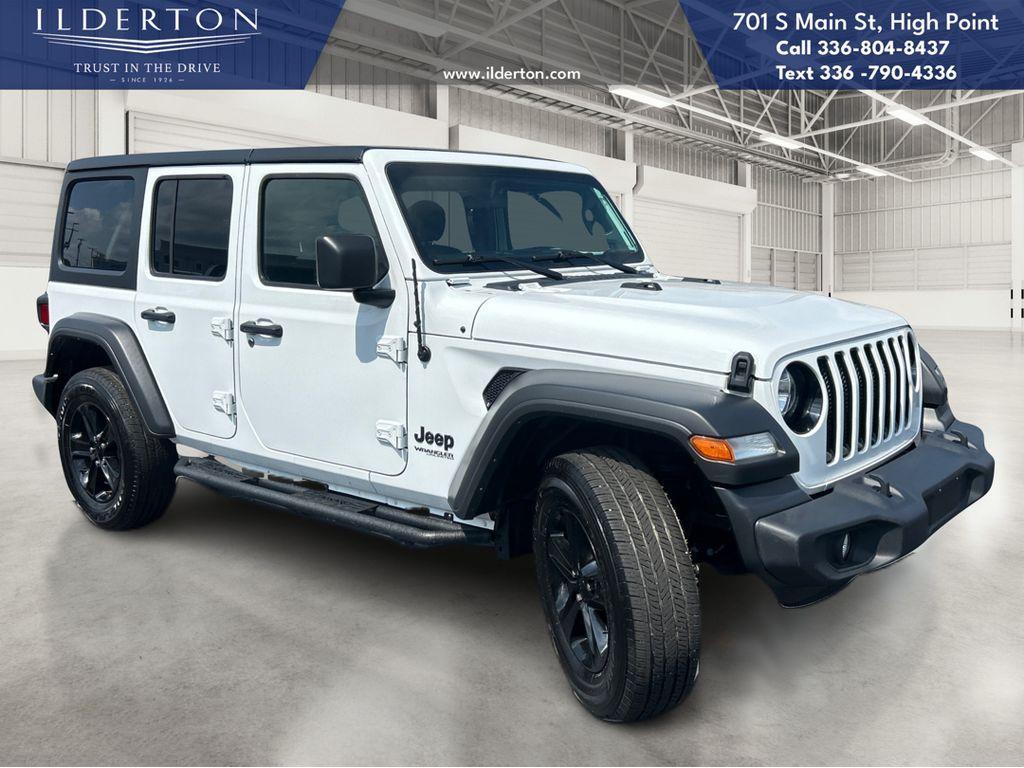 used 2022 Jeep Wrangler Unlimited car, priced at $33,795