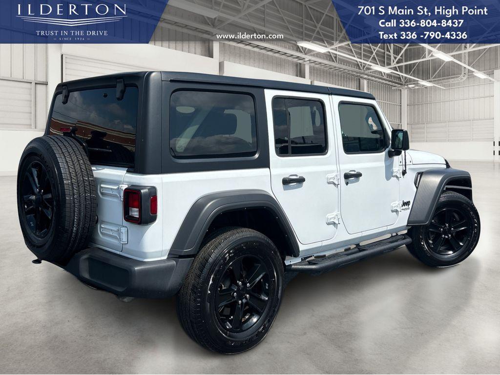 used 2022 Jeep Wrangler Unlimited car, priced at $33,795