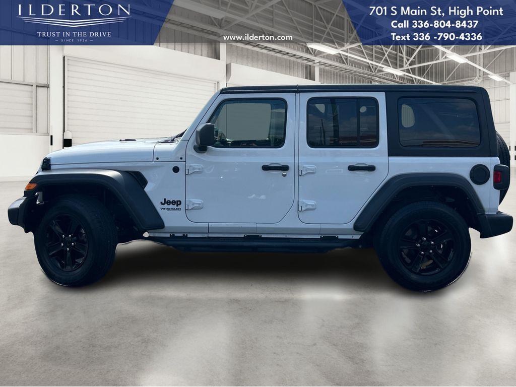 used 2022 Jeep Wrangler Unlimited car, priced at $33,795