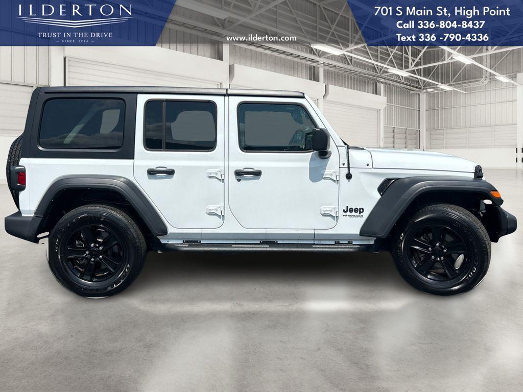 used 2022 Jeep Wrangler Unlimited car, priced at $33,795