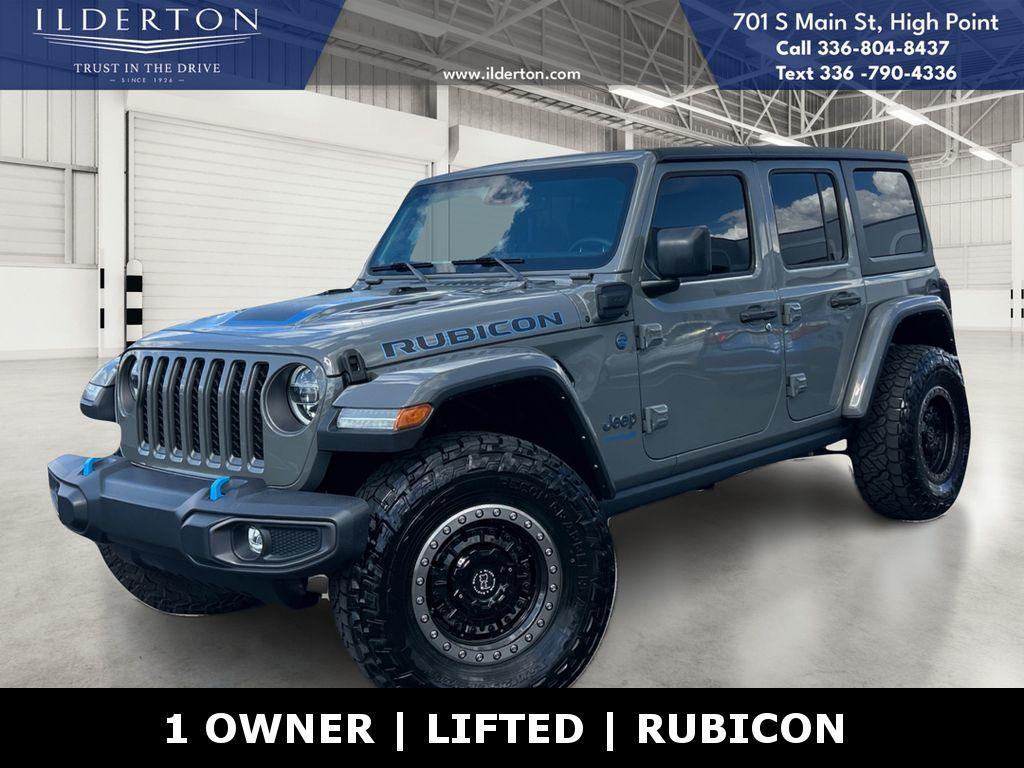 used 2022 Jeep Wrangler Unlimited 4xe car, priced at $39,245
