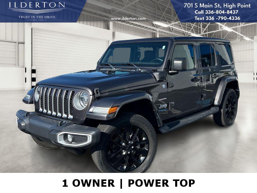 used 2021 Jeep Wrangler Unlimited 4xe car, priced at $30,795