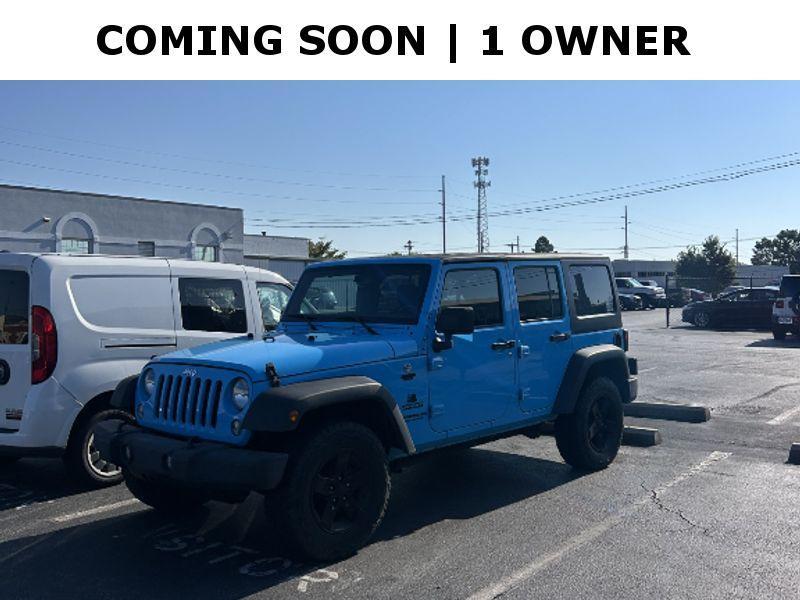 used 2017 Jeep Wrangler Unlimited car, priced at $16,995