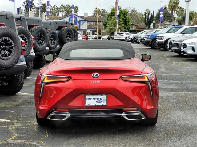 used 2021 Lexus LC 500 car, priced at $79,995