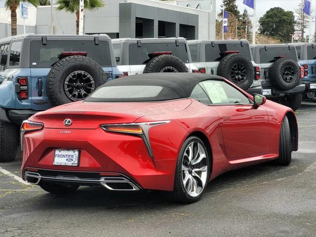 used 2021 Lexus LC 500 car, priced at $79,995