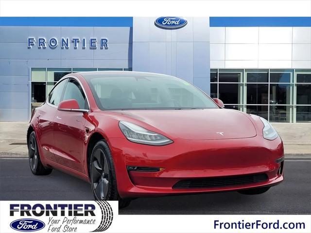 used 2018 Tesla Model 3 car, priced at $21,995