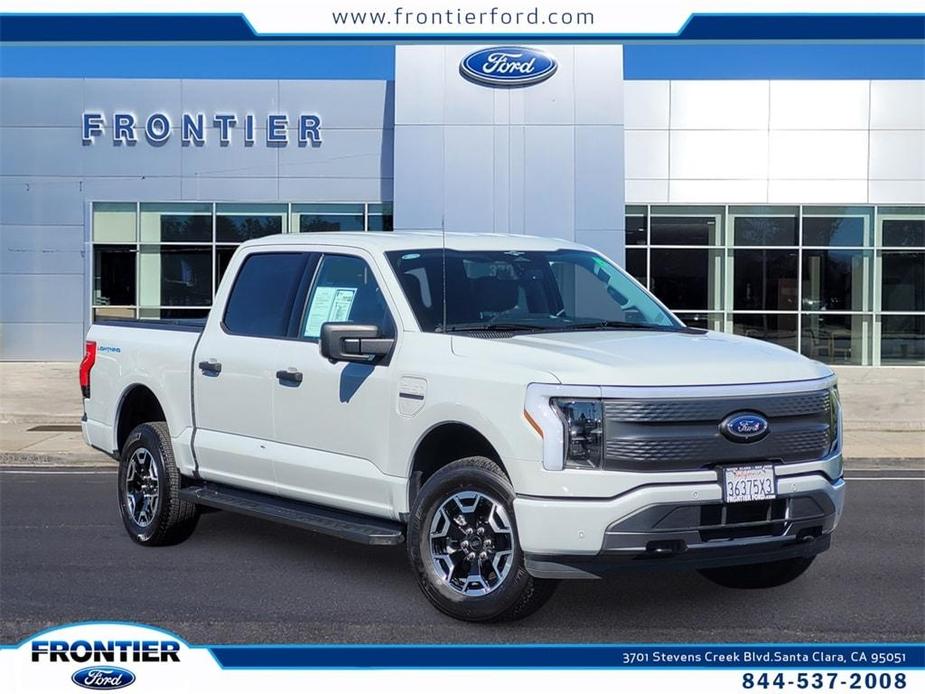 used 2023 Ford F-150 Lightning car, priced at $49,874