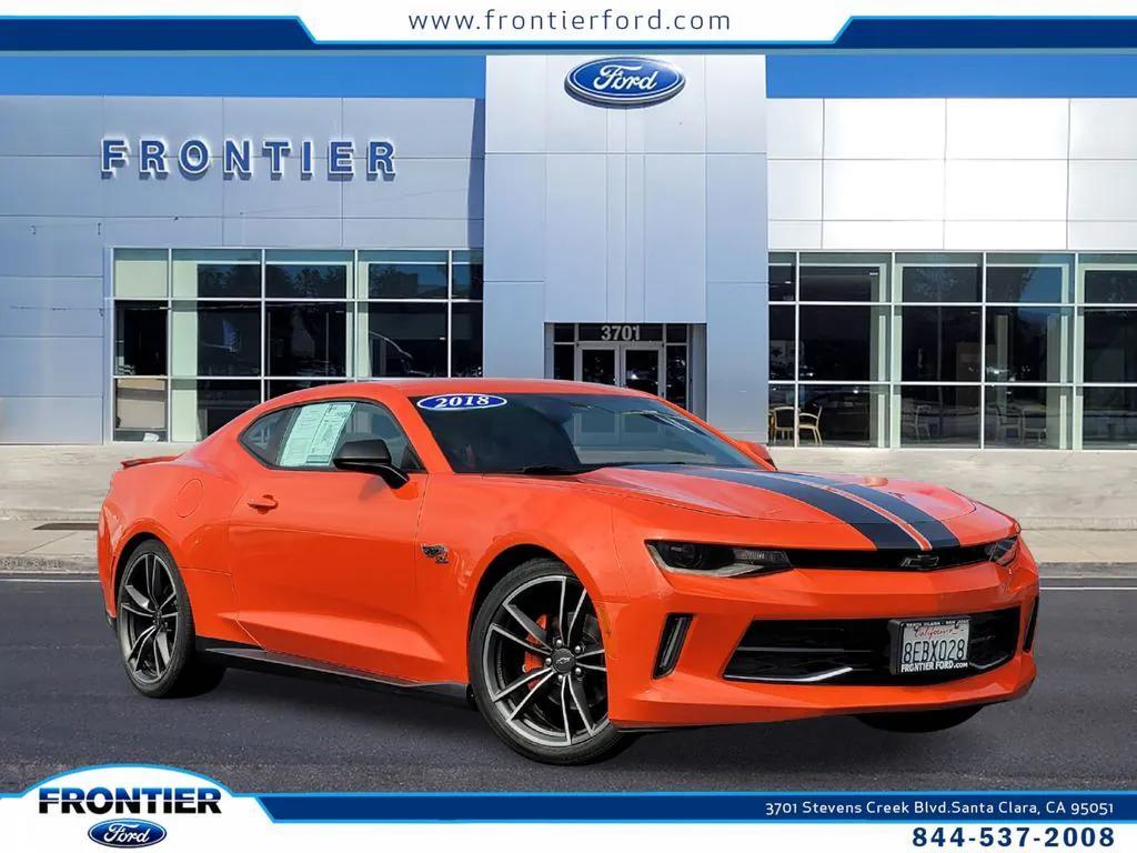 used 2018 Chevrolet Camaro car, priced at $22,707