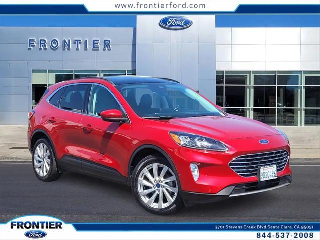 used 2021 Ford Escape car, priced at $24,587