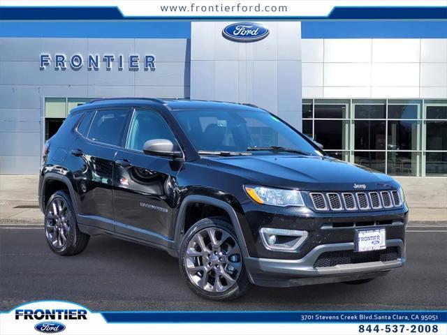 used 2021 Jeep Compass car, priced at $18,897