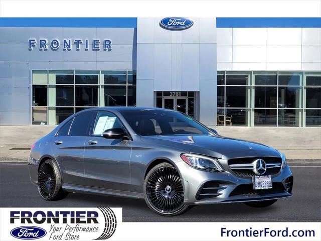 used 2019 Mercedes-Benz AMG C 43 car, priced at $34,995