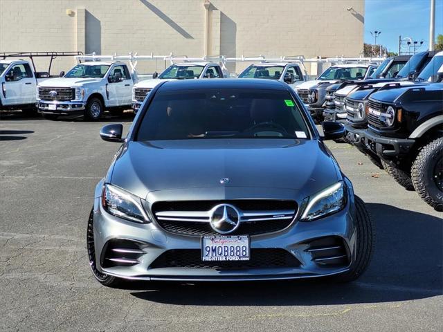 used 2019 Mercedes-Benz AMG C 43 car, priced at $34,995